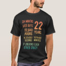 Search for 22 year anniversary tshirts Married