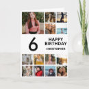 Search for black and white birthday cards Photo collage