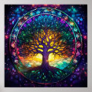 Search for stained glass posters Tree of life