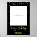 Search for happy birthday decor Black