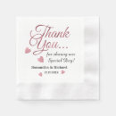 Search for rose gold wedding napkins Bride and groom
