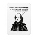 Search for shakespeare magnets funny