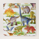 Search for watercolor puzzles Dinosaur
