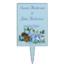 Search for hydrangea flowers cake toppers Blue