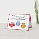 Search for owl birthday cards Woodland animals