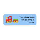 Search for train return address labels Choo