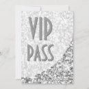 Search for glitz and glamour invitations Silver