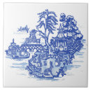 Search for asian tiles Blue and white