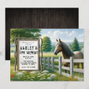 Search for horseback riding birthday invitations Cowboy