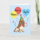 Search for basset hound birthday cards Dog