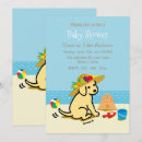 Search for beach party dogs invitations Summer