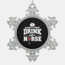 Search for funny nurse ornaments Merry christmas
