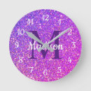 Search for monogram clocks Birthday