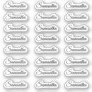 Search for clear vinyl stickers Custom  name or text