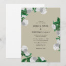 Search for white hydrangea wedding invitations Greenery