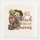Search for black floral napkins Party