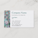 Search for shells business cards Mother of pearl