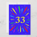 Search for 33rd birthday invitations Stylish