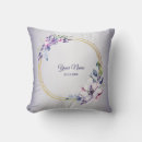 Search for purple floral pillows Elegant