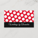 Search for black red business cards Girly