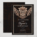 Search for tribal birthday invitations Hawaiian