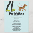 Search for dog walking flyers Cute