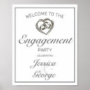 Search for engagement congratulations posters Simple