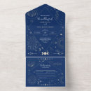 Search for sun and moon wedding invitations Elegant