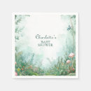 Search for enchanted forest napkins Fairy baby shower