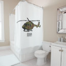 Search for military shower curtains Army