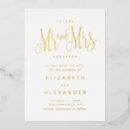 Search for future mr and mrs invitations Calligraphy