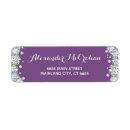 Search for silver return address labels Chic