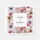 Search for blue and burgundy napkins Garden