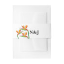 Search for floral wedding invitation belly bands Flowers