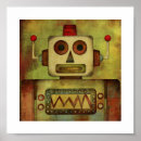 Search for retro robot posters Cute