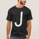 Search for letter j tshirts Capital