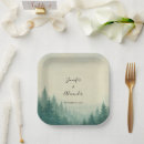 Search for pine trees paper plates Watercolor