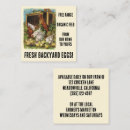 Search for eggs for sale business cards Farm