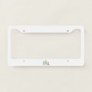 Search for modern license plate frames Teal