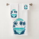 Search for palm tree bath towels Bathroom
