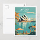 Search for vintage australia postcards Illustration