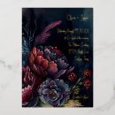 Search for magenta and gold invitations Watercolor