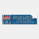 Search for ben franklin bumper stickers Obama