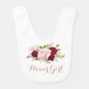 Search for wedding baby bibs Flower girl