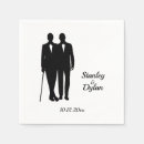 Search for gay wedding napkins Groom and groom