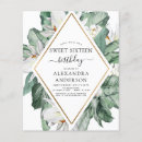 Search for luau sweet 16 invitations Tropical