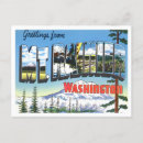 Search for washington state postcards Large letter
