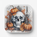 Search for gothic skull plates Halloween