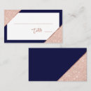 Search for border place cards Navy blue