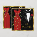 Search for black tie affair invitations Tuxedo